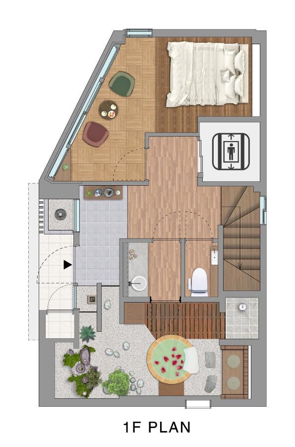 古今 天下茶屋 With A Private Parking Lot And A Half Open-Air Bath And Direct To Kix Villa Osaka Bagian luar foto